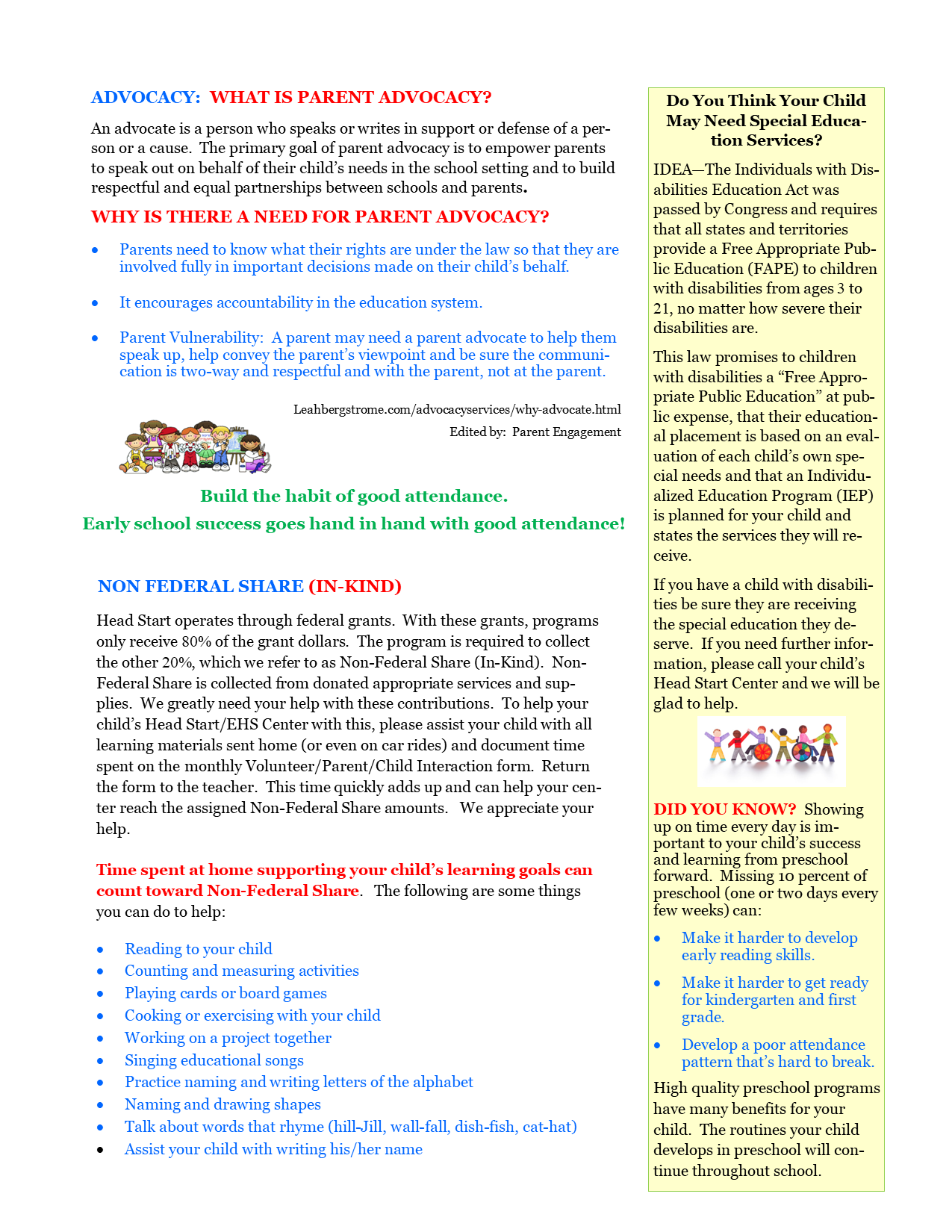 Newsletter Par Eng 8-24-2