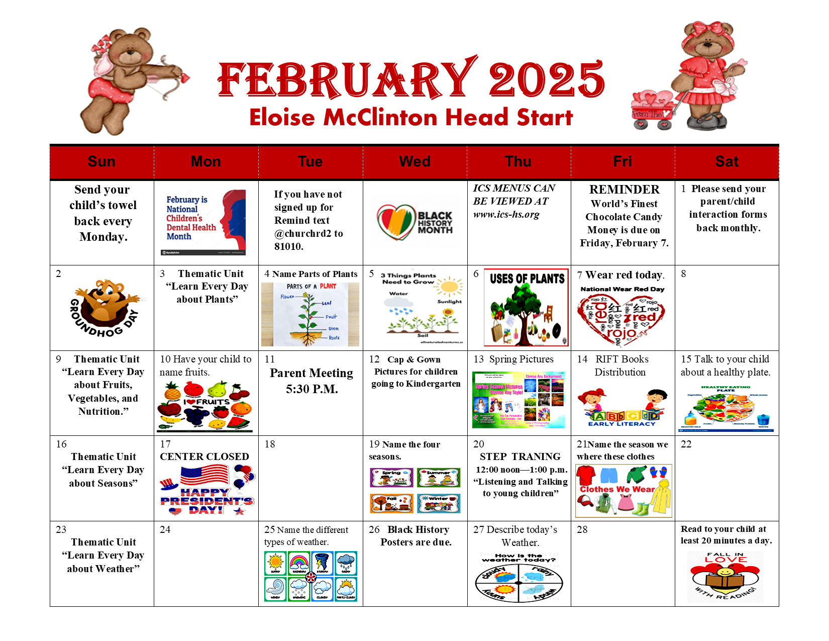 EMC-February 2025 Calendar