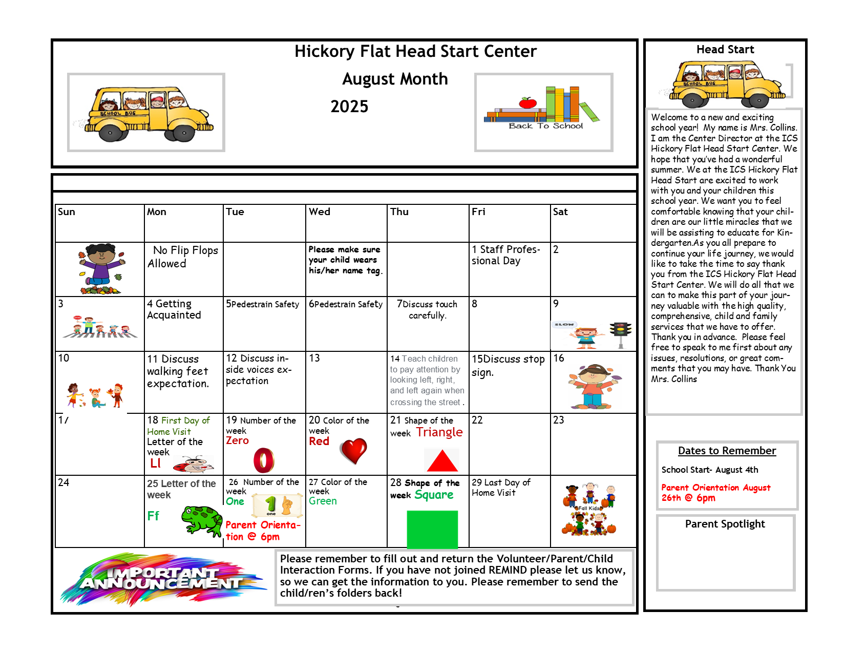 Hickory-Flat-August Calendar 2025 new